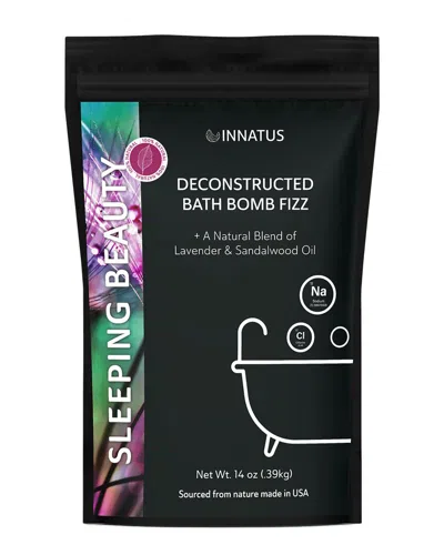 Innatus 14oz Sea Salt Fizzy Deconstructed Sleeping Beauty Bath Bomb In Black