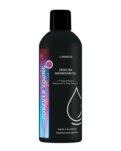Innatus 4oz Natural Dead Sea Magnesium Forever Young Oil In Black