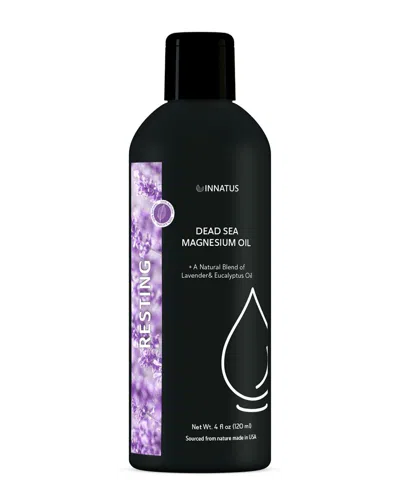 Innatus 4oz Natural Dead Sea Magnesium Resting Oil In Black