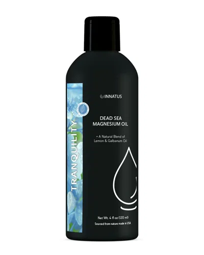 Innatus 4oz Natural Dead Sea Magnesium Tranquility Oil In Black