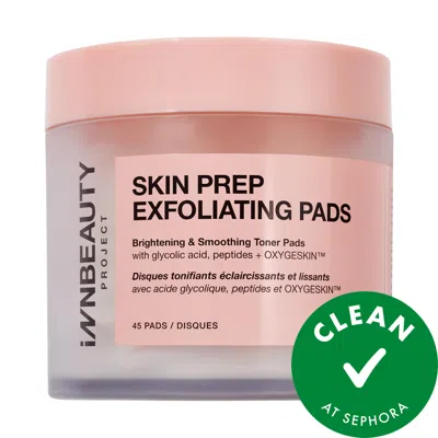 Innbeauty Project Skin Prep Brightening & Exfoliating Pads With Glycolic Acid 45 Pads/pack