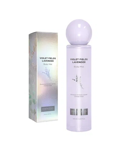 Inner Cells 1.53oz Violet Fields Lavender Body Mist In Transparent