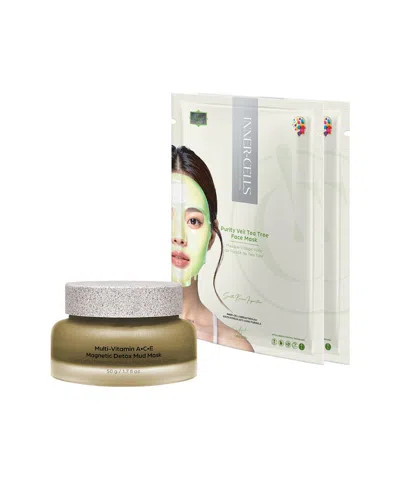 Inner Cells Unisex 1.7oz Purity & Magnetic Renewal Clarifying Facial-tea Tree And Multi‑vitamin Ace In Transparent