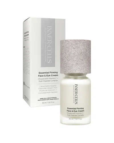 Inner Cells Unisex 1oz Essential Firming Face & Eye Cream Infused With Vitamin C + Multi-peptide Com