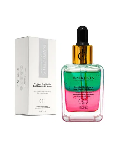 Inner Cells Unisex 1oz Precision Peptide Lift Dual Essence Oil Serum In Transparent