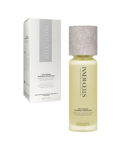 Inner Cells Unisex 2.7oz 24h Hydration Moisturizer Infused With Hyaluronic Acid + Multi-peptide Comp