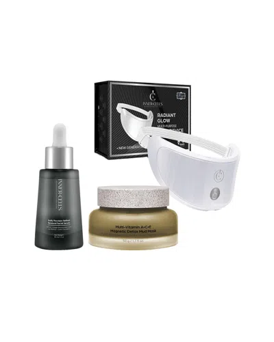 Inner Cells Unisex 2.7oz Radiant Glow Neck Rejuvenation & Detox System-led, Retinol, And Multi-vitam
