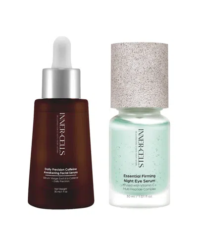 Inner Cells Unisex 2oz 24 Hr Eye Renewal & Awakening Duo In Multi