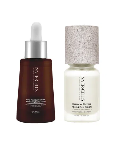 Inner Cells Unisex 2oz Firming & Awakening Eyes And Face Duo In Multi