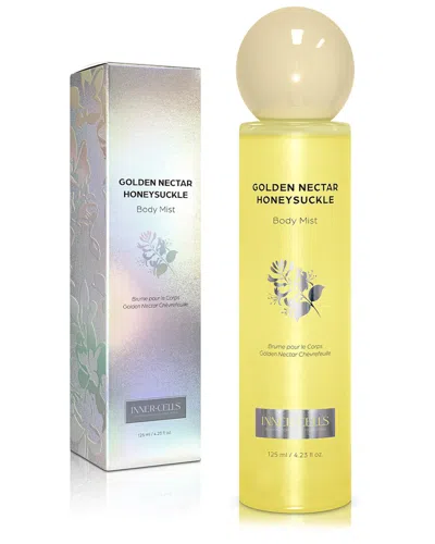 Inner Cells Unisex 4.23oz Golden Nectar Honeysuckle Body Mist In Transparent