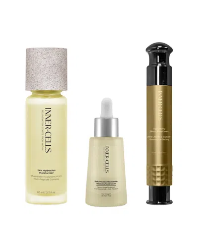 Inner Cells Unisex 4.3oz 24h Hydration & Lifting Renewal Set With Niacinamide In Transparent