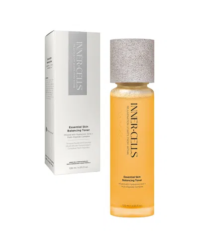 Inner Cells Unisex 4oz Essential Skin Balancing Toner Infused With Hyaluronic Acid + Multi-peptide C