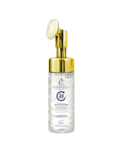 Inner Cells Unisex 5.07oz Essential Purifying Lava Foam Cleanser Infused With Hyaluronic Acid + Mult In Transparent
