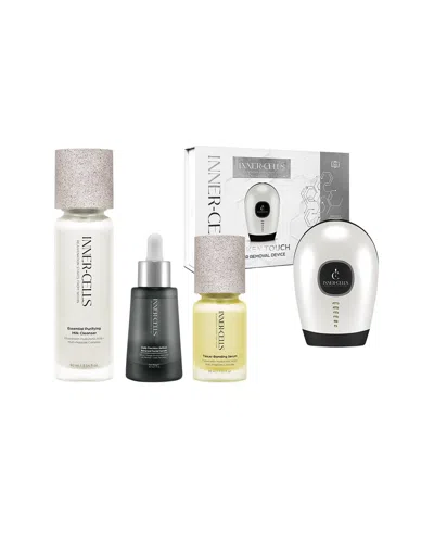 Inner Cells Unisex 5oz Ipl Hair Removal & Skin Smoothing Glow Renewal Bundle In Transparent