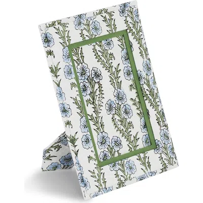Inner Child Blue Forget-me-not Picture Frame In Multi