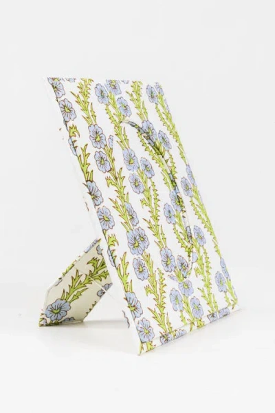 Inner Child Blue Forget-me-not Picture Frame With Oval Opening In Multi