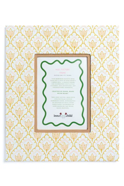 Inner Child Brown Large Wall Picture Frame In Desert Sand Tulip, 5x7
