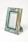 Inner Child Hand-marbled Picture Frame In Multi