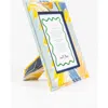 Inner Child Hand-marbled Picture Frame In Multi