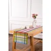 Inner Child Modernist Striped Tablerunner In Multi