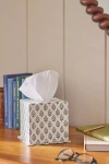 Inner Child Scallop Printed Tissue Box In Blue
