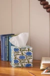 Inner Child Scallop Printed Tissue Box In Blue