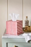 Inner Child Scallop Printed Tissue Box In Red