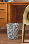 Inner Child Scallop Printed Waste Bin In Neutral