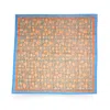 Inner Child Women's Blue / Yellow / Orange Sophia Organic Cotton Blockprint Scarf