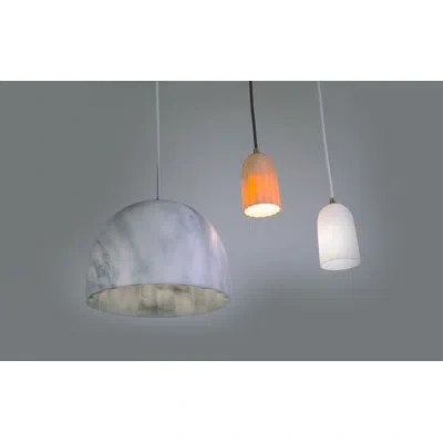 Innermost Doric 1 - Light Single Bell Led Pendant In Pure White