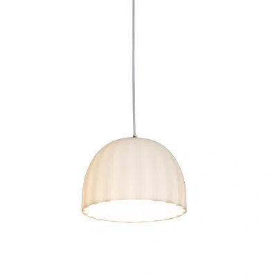 Innermost Doric 1 - Light Single Dome Pendant In Pure White