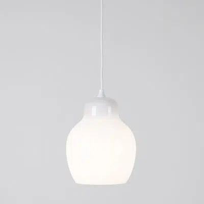 Innermost Pomelo 1-light Bell Pendant In White