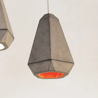 Innermost Portland 1-light Geometric Pendant In Red