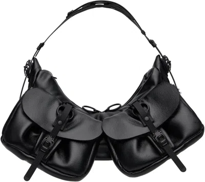 Innerraum Black Object Hm2 Small Half Moon Bag