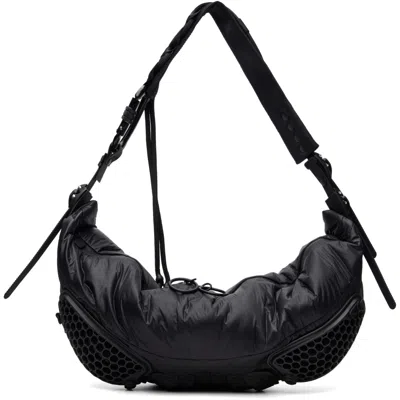 Innerraum Black Object Hm7 Crossbody Bag In Black Matt