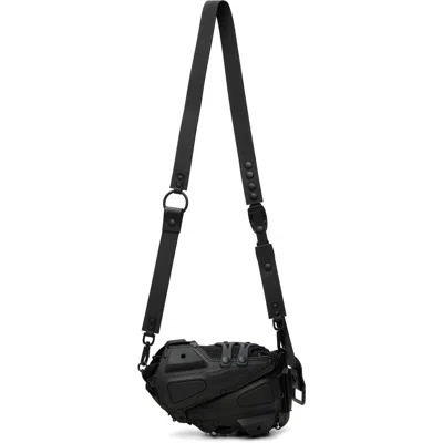 Innerraum Black Object I02 Crossbody Bag In Black Matt