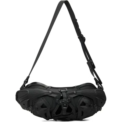 Innerraum Black Object I82 Crossbody Bag In Black Matt