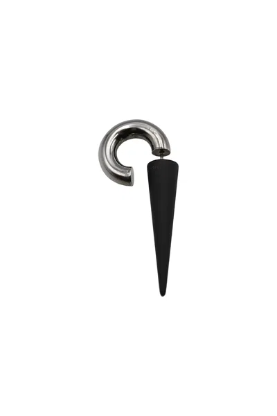 INNERRAUM EA0 MONO SPIKE EARRING BLACK MATTE
