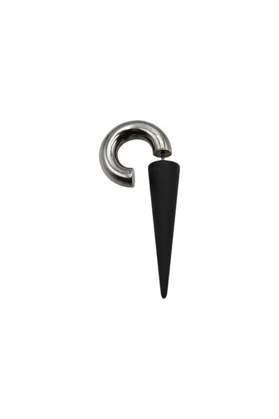 INNERRAUM INNERRAUM EA0 MONO SPIKE EARRING BLACK MATTE ACCESSORIES