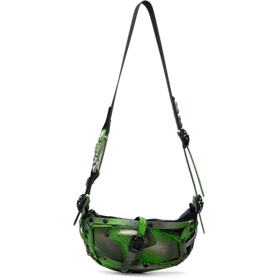 Innerraum Green Asiandopeboys Edition I30 Crossbody Bag In Alien Green