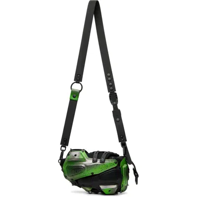 Innerraum Green Object I02 Crossbody Bag In Alien Green