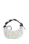 Innerraum Pearl-embellished Shoulder Bag In White
