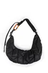 Innerraum Hm3 Half-moon Quilted Shoulder Bag In Black