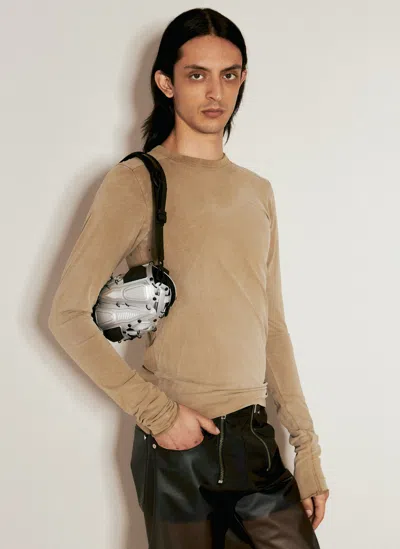 Innerraum I02 Shoulder Bag In Silver