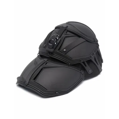 Innerraum I42bkbkco00 Technical Plastic Baseball Cap In Black