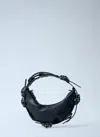 Innerraum Men Object Hm0 Half Moon Shoulder Bag In Black