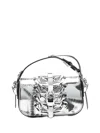 Innerraum Metallic-buckle Patterned Tote Bag In Silver