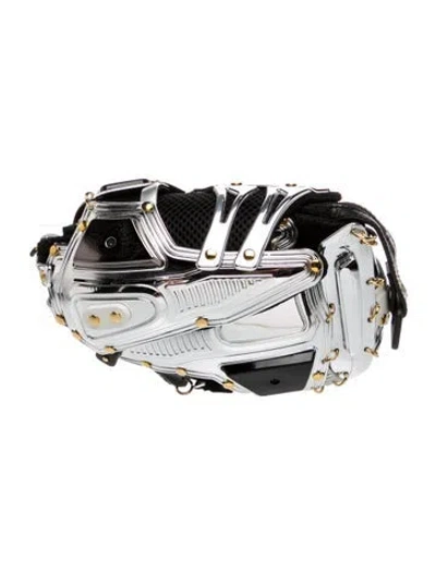 Pre-owned Innerraum Minaudière In Metallic/silver