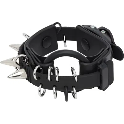Innerraum Object B01 1-ring-spikes & Rings Bracelet In Black