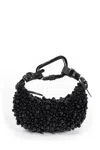 Innerraum Object Hm0 Small Pearls Handbag In Black
